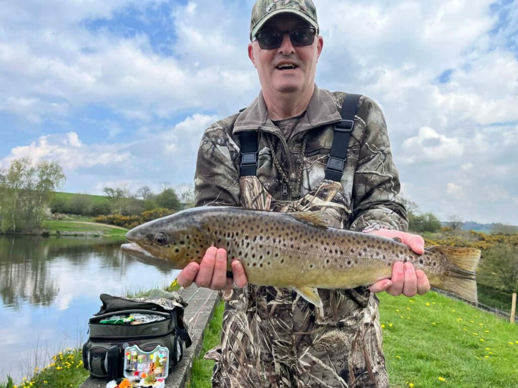 Nice brown trout