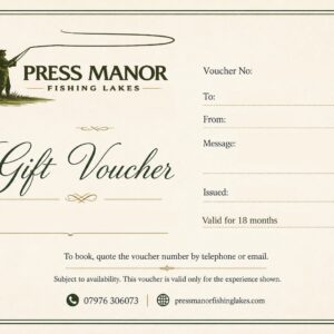 Carp Lake - 48 Hour Session - Gift Voucher
